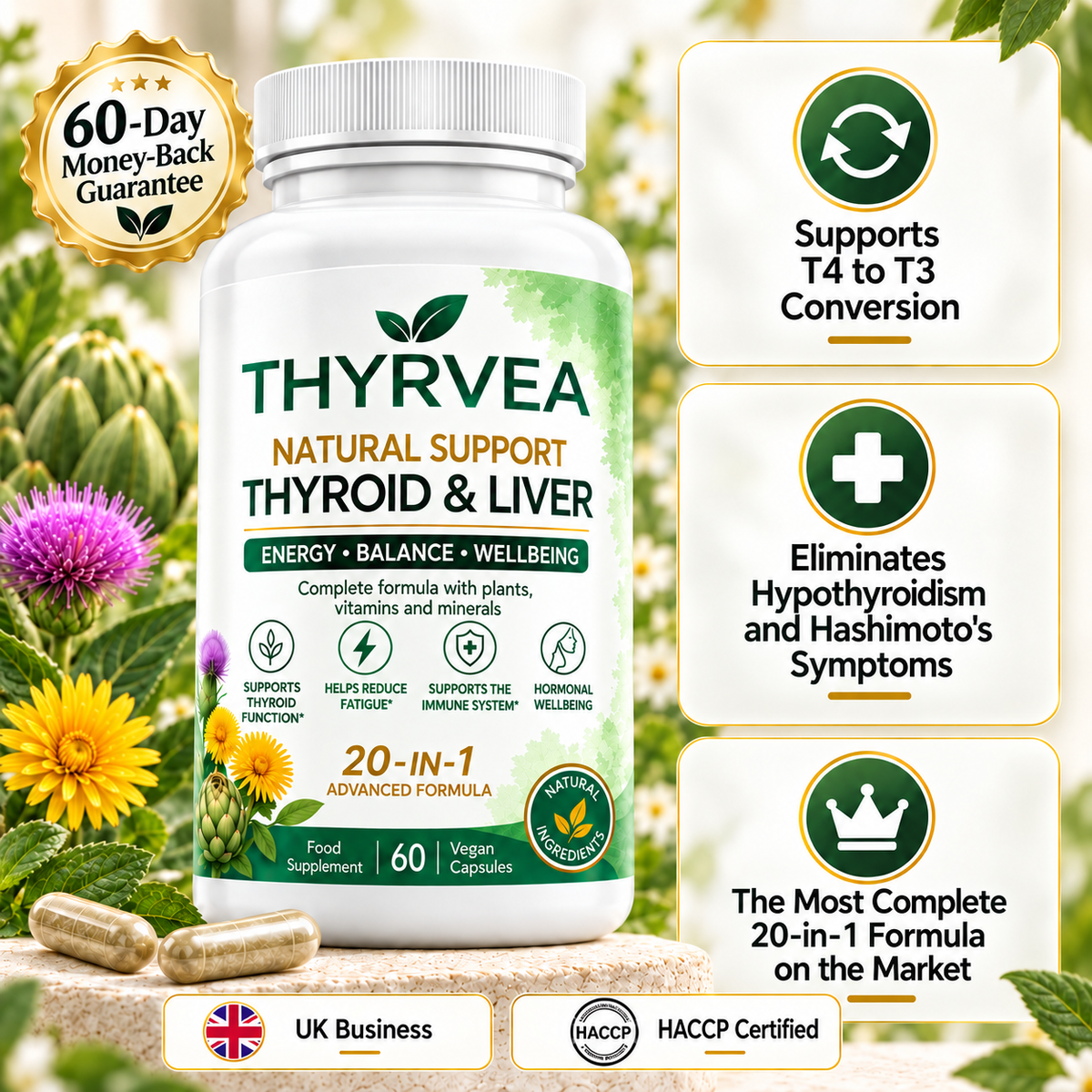 Thyrvea | T4 to T3 Conversion Support