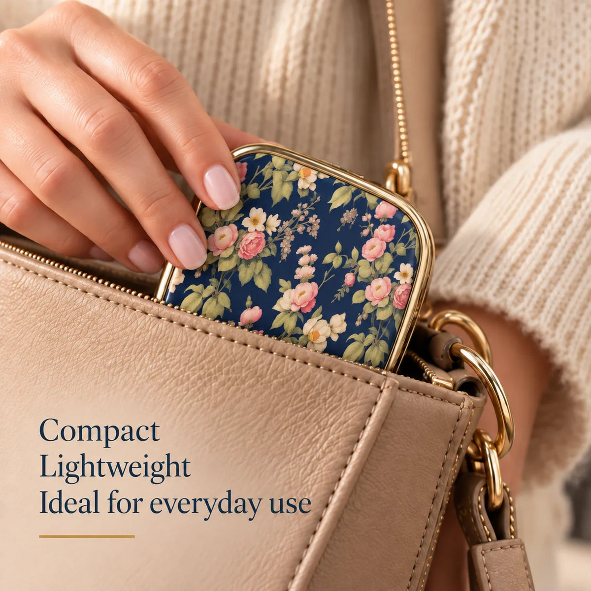 Miralya | Elegant Mirror Pill Case
